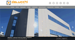 Desktop Screenshot of delucchicostruzioni.com